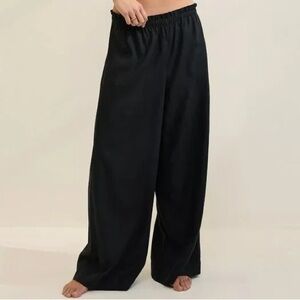 Aerie Linen Blend Trousers